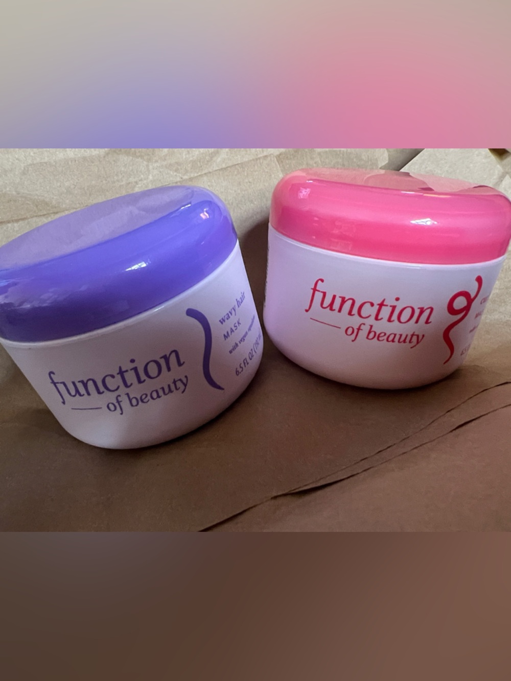 Function of Beauty Hair Mask Duo - wavy or curly hair NEW